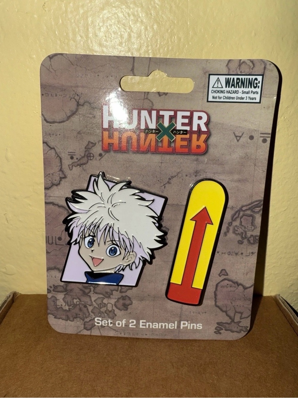 Hunter x Hunter Killua Enamel Pin Set
Killua Enamel Pin Set - White & Yellow